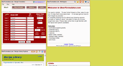 Desktop Screenshot of beerformulator.com